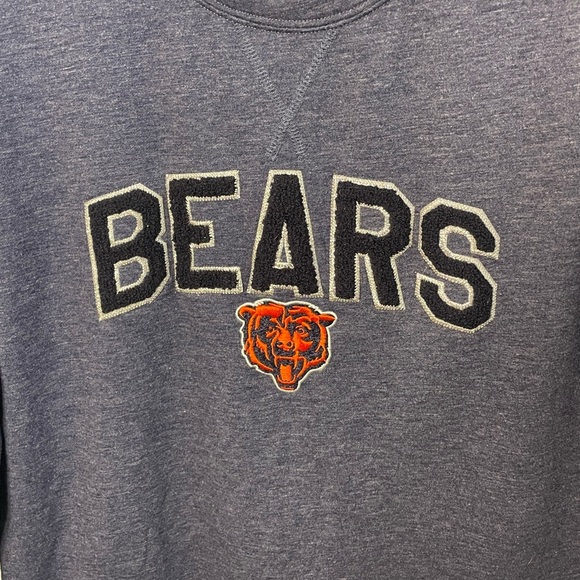 Chicago Bears Navy Sweatshirt SOFT size medium - Picture 3 of 11